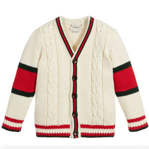 NWT Gucci Kids sweater cardigan Size 8